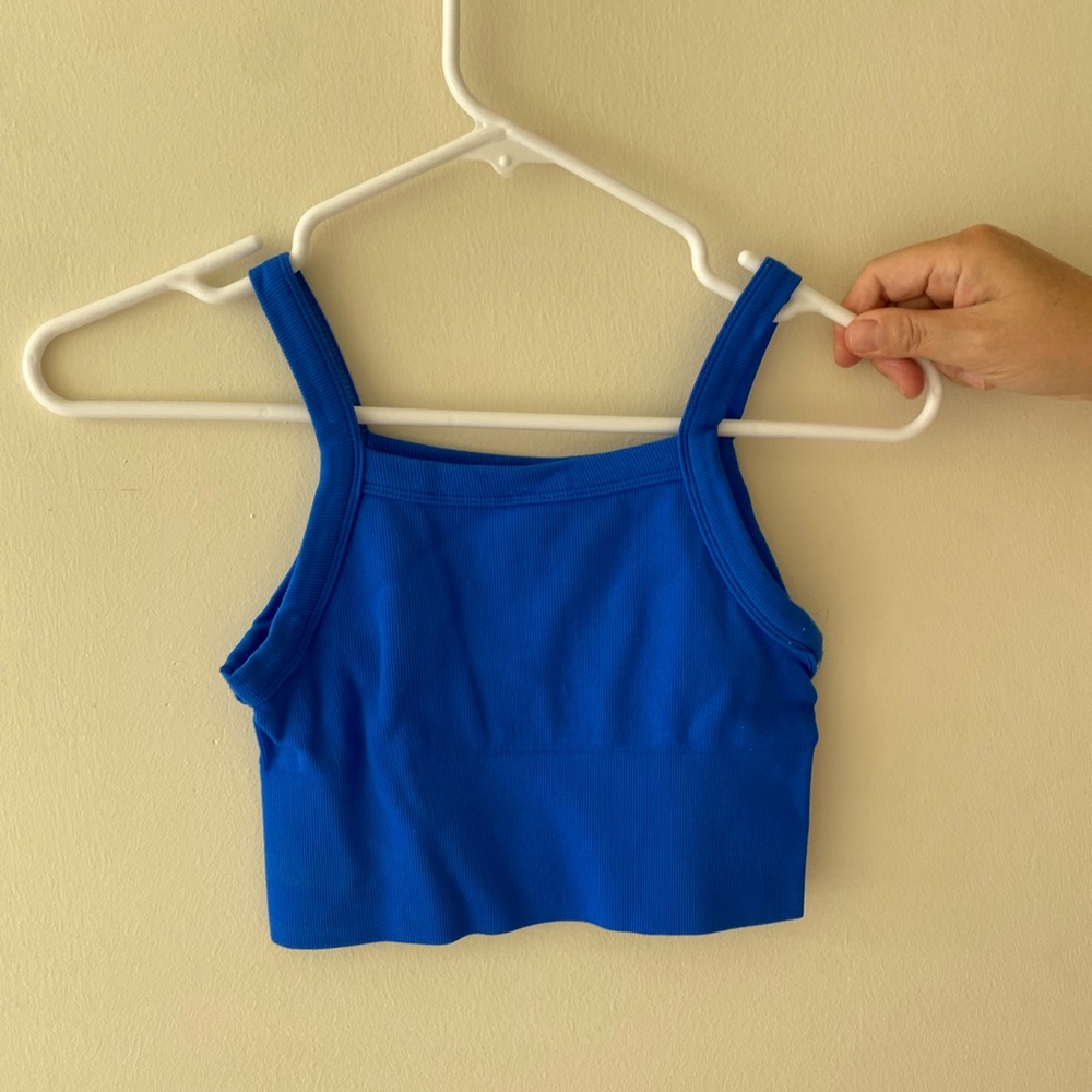 Glassons Blue Tank Top, Size XS/S